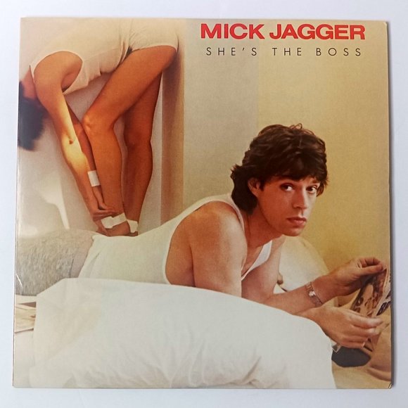 Vintage Mick Jagger She's The Boss vinyl record, 1985 original first pressing - Picture 2 of 11